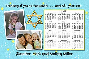 Tradition Hanukkah Photo Card