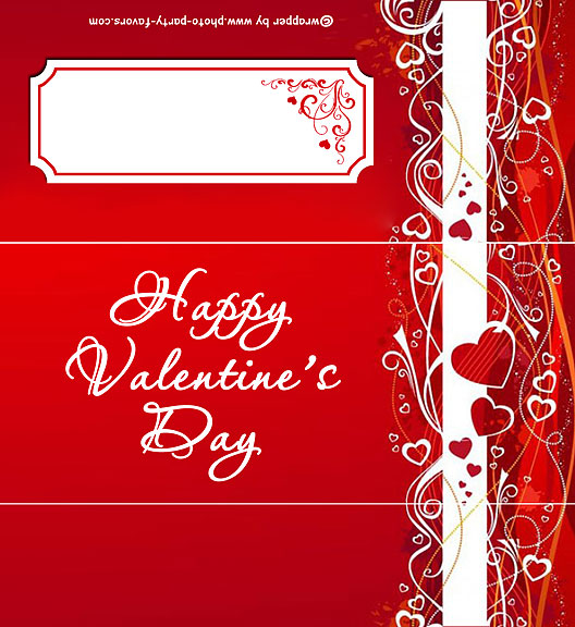 Valentine Candy Wrapper Printable