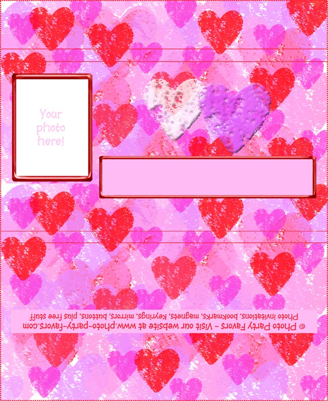 free printable valentine candy bar wrappers